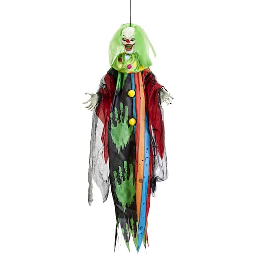 Worth Imports 46" Hanging Animated Halloween Clown